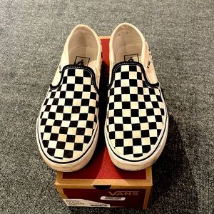 SALE! Vans Asher Checkboard Slip On